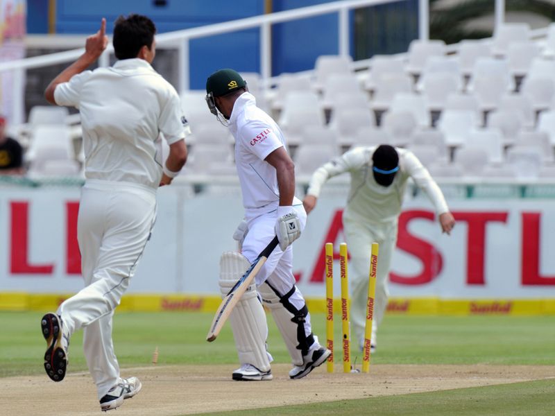 Alviro Petersen was out in the second over of the day.