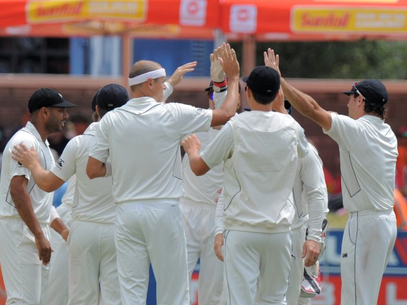 Chris Martin ensured Faf du Plessis' stay was brief.
