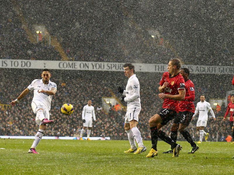 Tottenham did all they could to find a route back into the game, with Clint Dempsey knocking on the door before finally forcing it open.