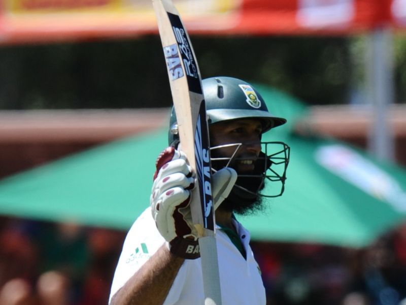 Hashim Amla's half-century was a fluent affair...