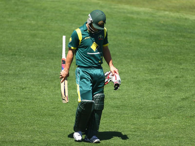 Matthew Wade's stay was brief.