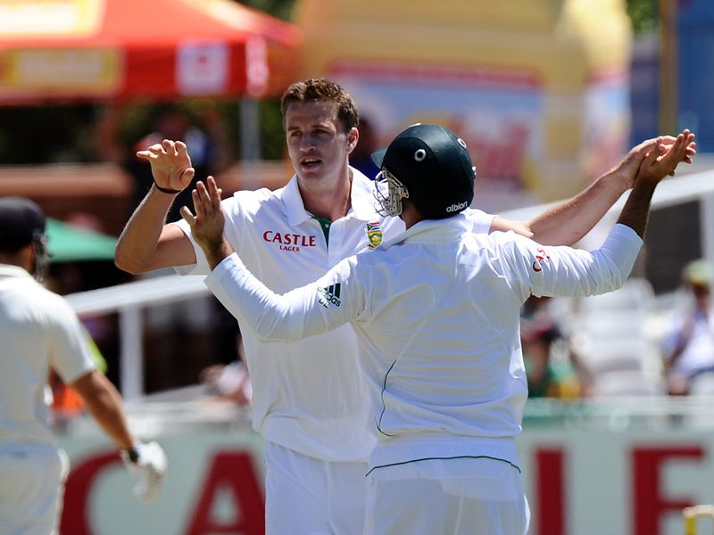 Morne Morkel pitched in with three wickets.
