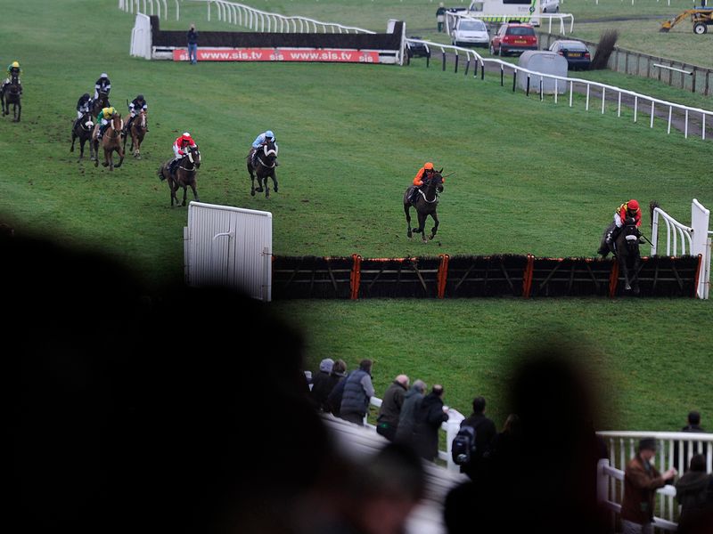 Romney Marsh has the handicap hurdle in safe keeping at the last