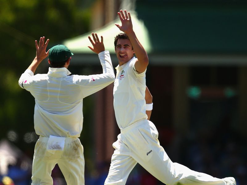 Mitchell Starc ended Jayawardene's stay.