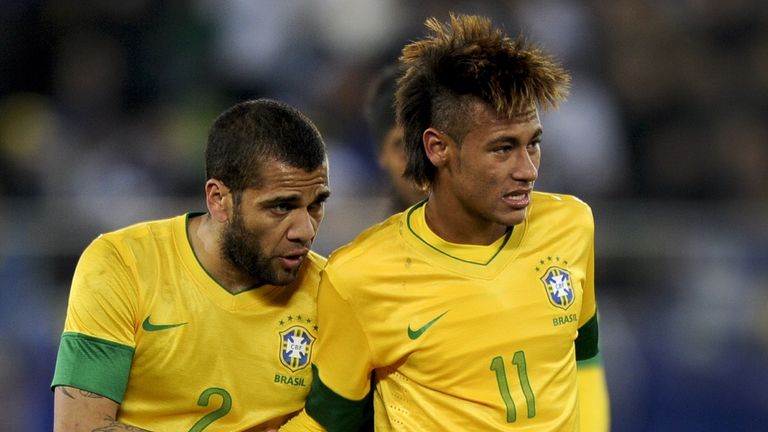 Neymar (r): To face Bolivia in fund-raising game