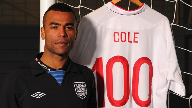 Ashley Cole: Chelsea defender will captain England to celebrate having reached 100 caps recently
