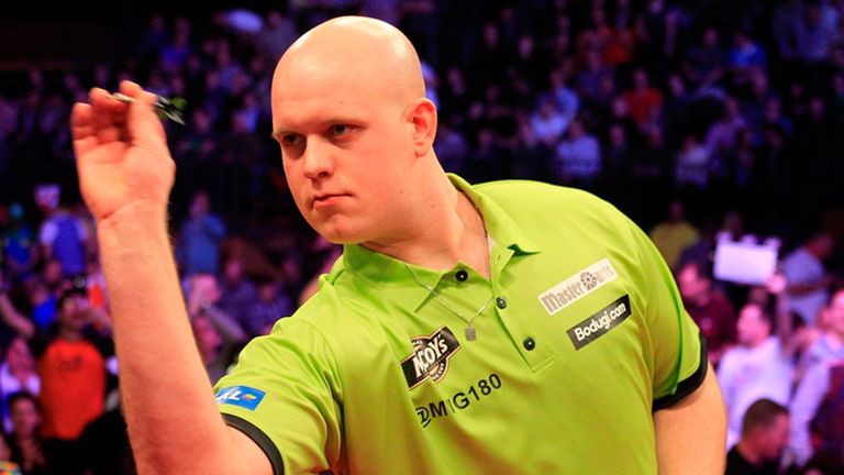 Michael Van Gerwen is on an impressive unbeaten run.