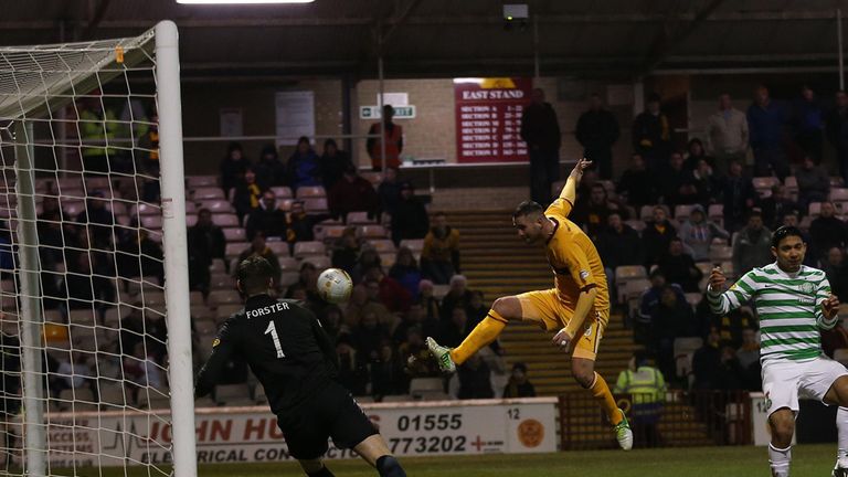 Michael Higdon: Grabbed Motherwell's winner against Celtic