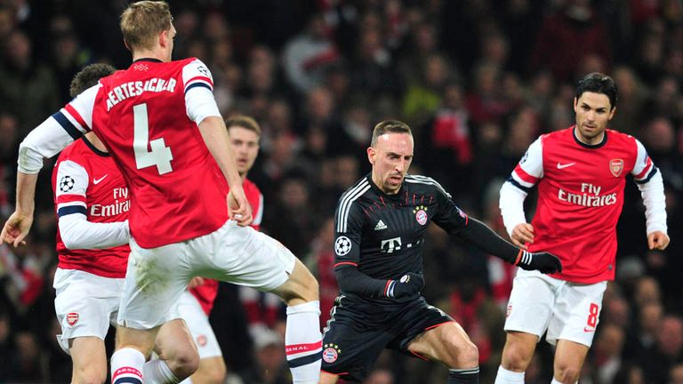 Franck Ribery: Strained ankle ligament