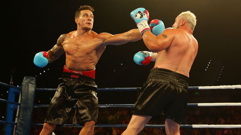 Sonny Bill Williams (L): Victory over Frans Botha was not without controversy