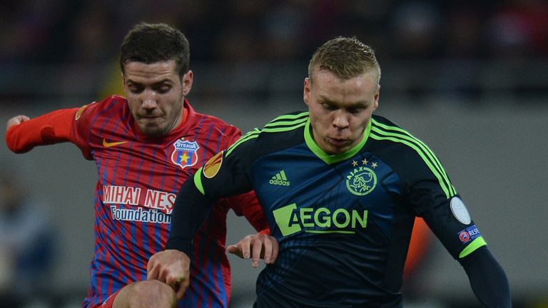 Battle: Steaua ensured the clash went all the way to penalties