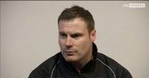 Flitcroft involved in heated exchange