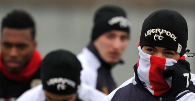 Luis Suarez (r): Praised by Brendan Rodgers