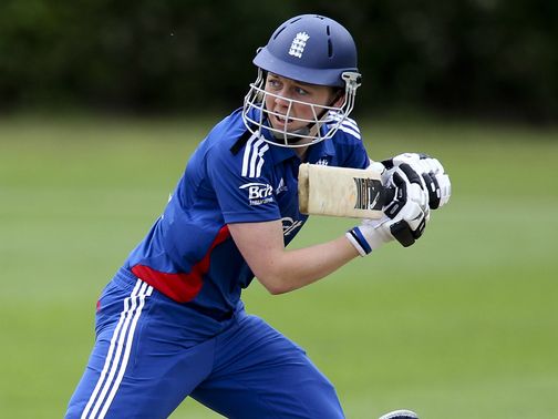 Heather Knight: saw England home with 18 not out&nbsp;