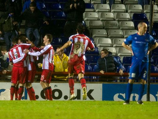 Borja Perez: Late equaliser for Killie