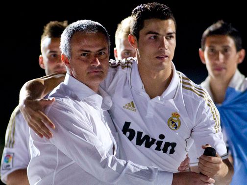 Cristiano Ronaldo (r): Unsure about Mourinho's future
