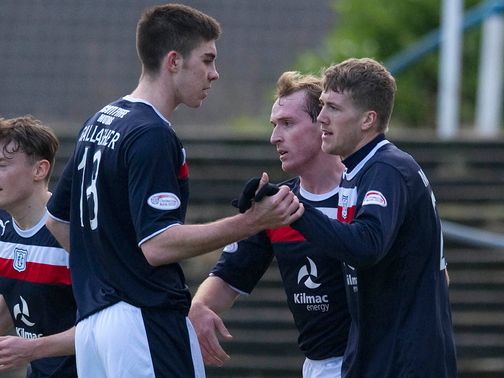 Dundee will face Dundee United in the quarter-finals.