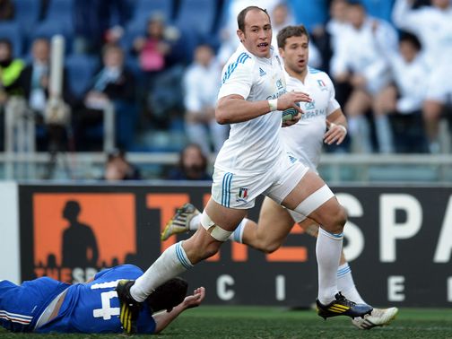 Sergio Parisse: Hit with a 40-day ban