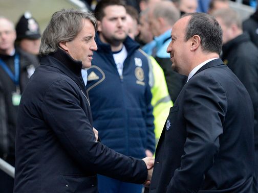 Mancini and Benitez are feeling the heat