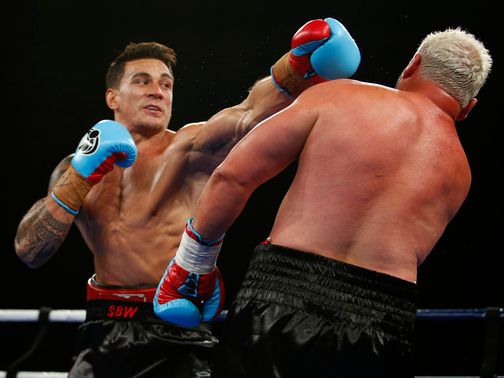 Sonny Bill Williams: Captured the WBA International heavyweight title