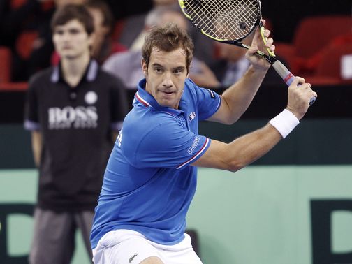 Richard Gasquet: Rallied in the deciding set to beat Julien Benneteau