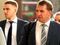 Anton Rodgers (l): With father Brendan in February, when a previous jury was discharged after failing to reach verdicts on all but one count