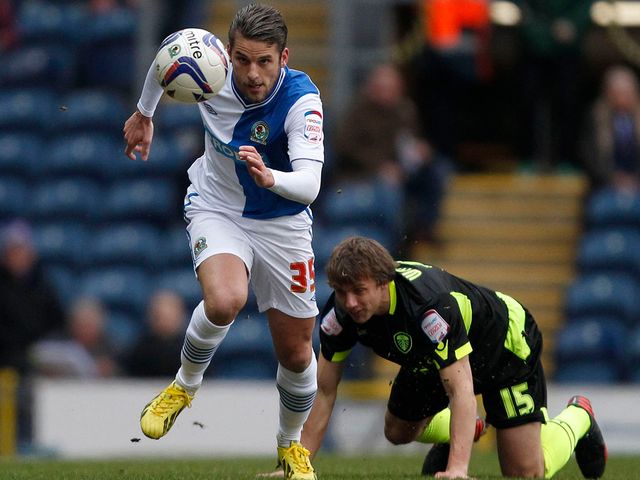 David Bentley in action for Blackburn against Leeds