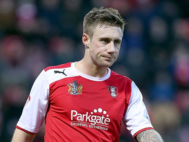 David Noble: Sent off in the first half