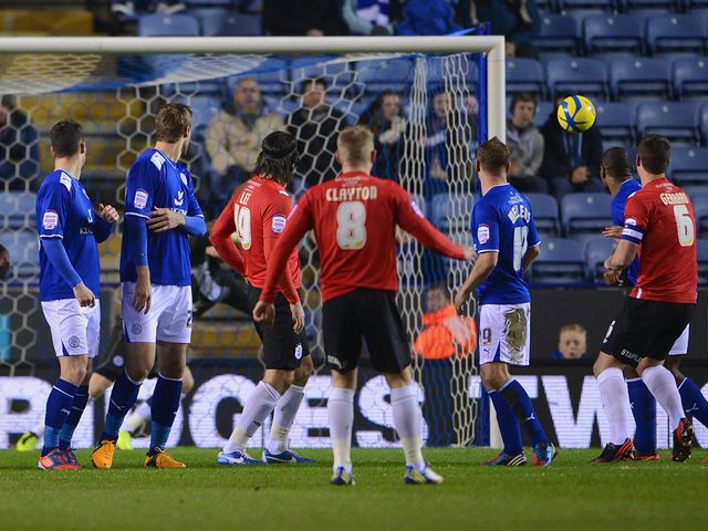 Adam Clayton finds the net for the Terriers