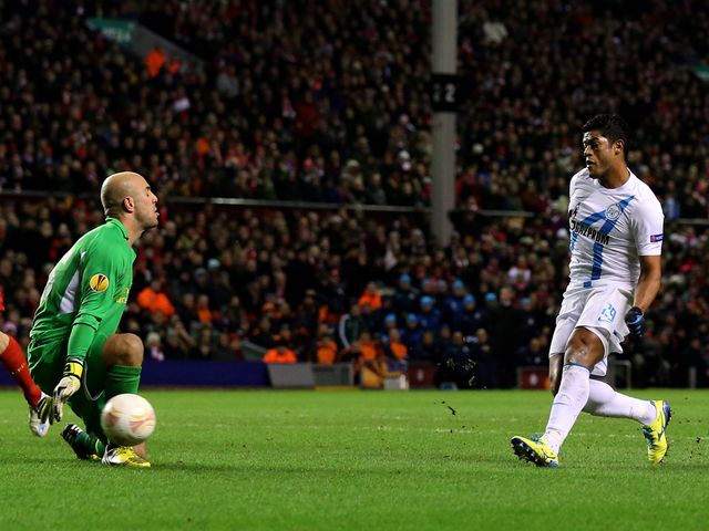 Hulk's early goal gave Liverpool a mountain to climb