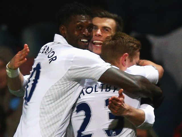 Bale's sensational late strike sent Spurs third
