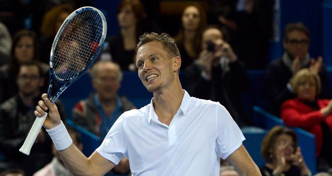 Tomas Berdych: Through to the final in straight sets