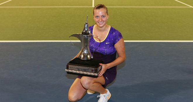 Petra Kvitova: Czech earned 10th WTA Tour title of her career in Dubai