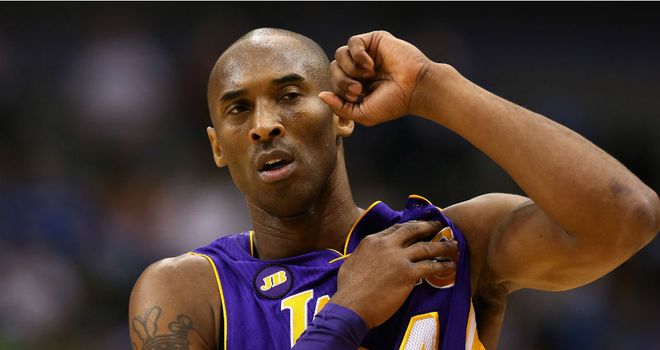 Kobe Bryant: Weighed in with 38 points for the Los Angeles Lakers