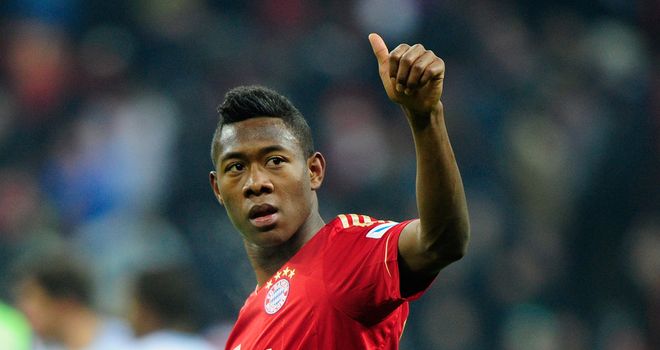 David Alab: Scored two goals in Bayern Munich's victory