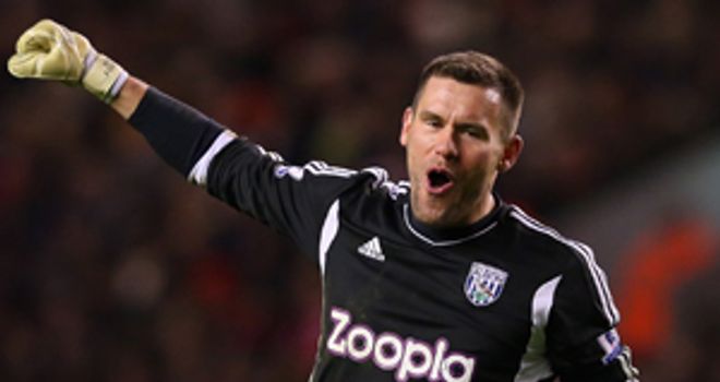 Ben Foster: The West Brom goalkeeper had an excellent match at Anfield