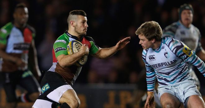 Danny Care: Scored a memorable try for Harlequins in the win over Leicester