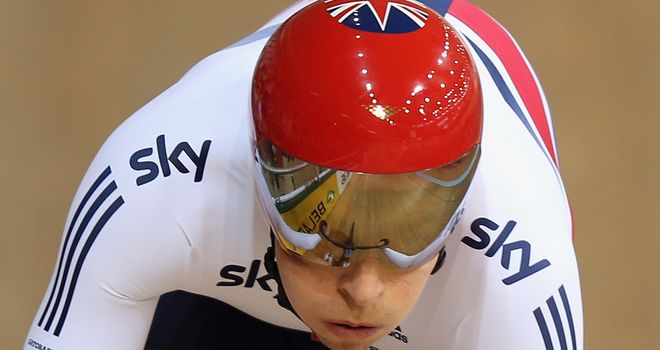 Jon Dibben narrowly missed out on a medal in the men's omnium