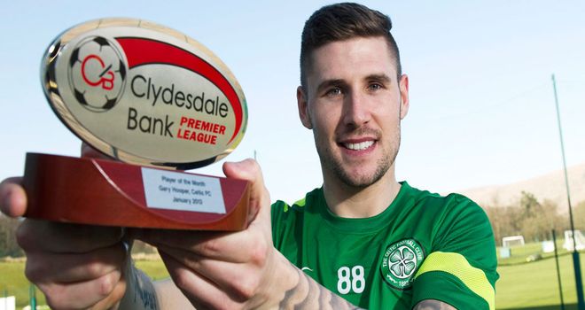 Gary Hooper: Scoops January award