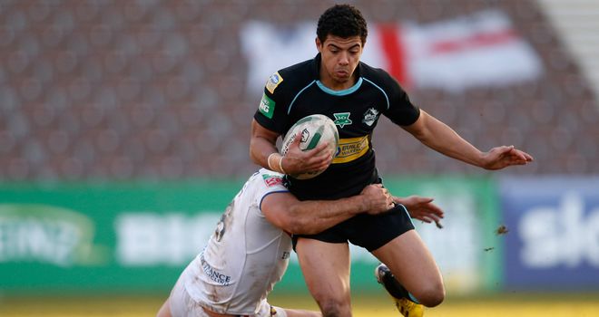 Kieran Dixon: Two tries for the Broncos