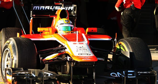 Luiz Razia: Debut as an F1 race driver followed hot on the heels of Marussia's announcement