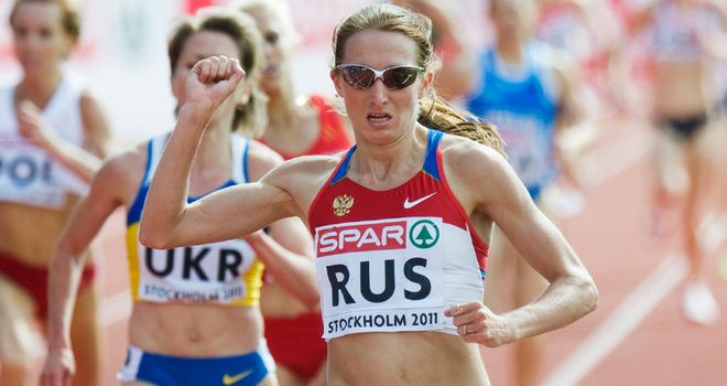 Olesya Syreva: Handed a two-year ban for doping offences
