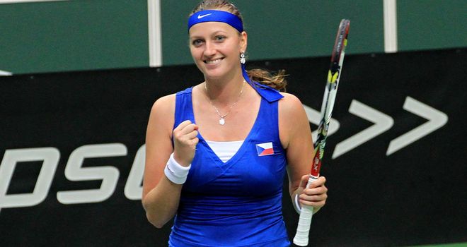 Petra Kvitova beats Sam Stosur from match point down in Fed Cup