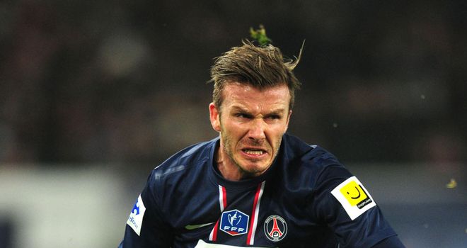 David Beckham: Won't start, says Ancelotti