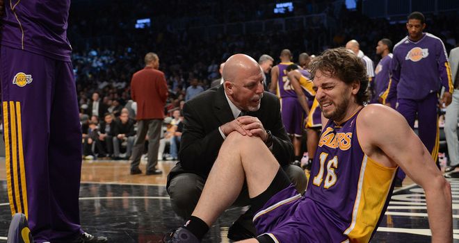 Pau Gasol: Facing long spell out due to foot injury