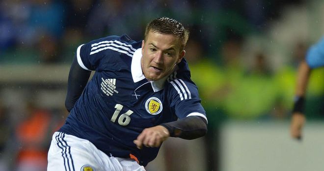 Ross McCormack: Striker is out of Scotland's friendly against Estonia