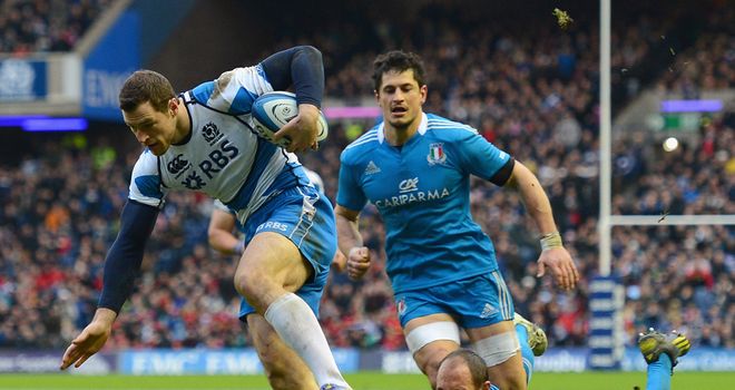 Tim Visser: Try scorer against Italy