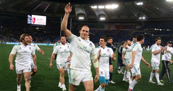 Sergio Parisse: Victory gives Italy credibility