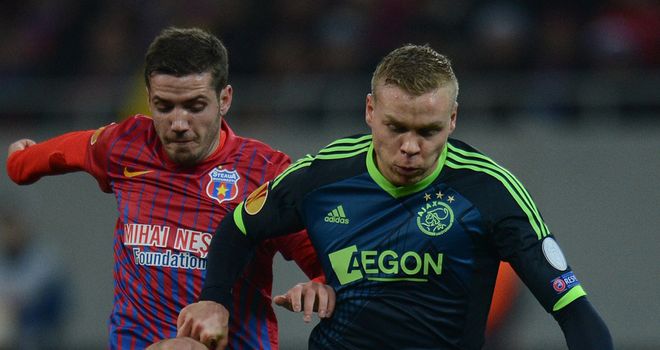 Battle: Steaua ensured the clash went all the way to penalties