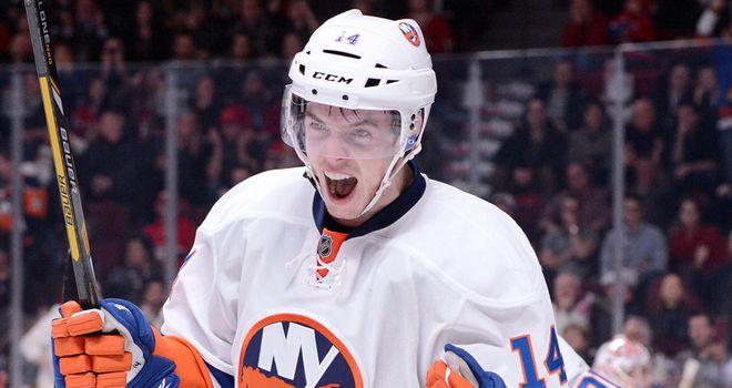 Thomas Hickey: scored an overtime winner in Thursday's win over the Montreal Canadiens
